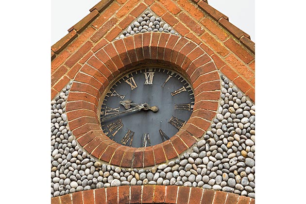 The Clock House's clock face