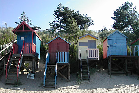 Beach huts at Wells next the Sea